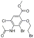 Methyl 4-(acetylaMino)-3-broMo-2-(2-broMoethoxy)-5-chlorobenzoate